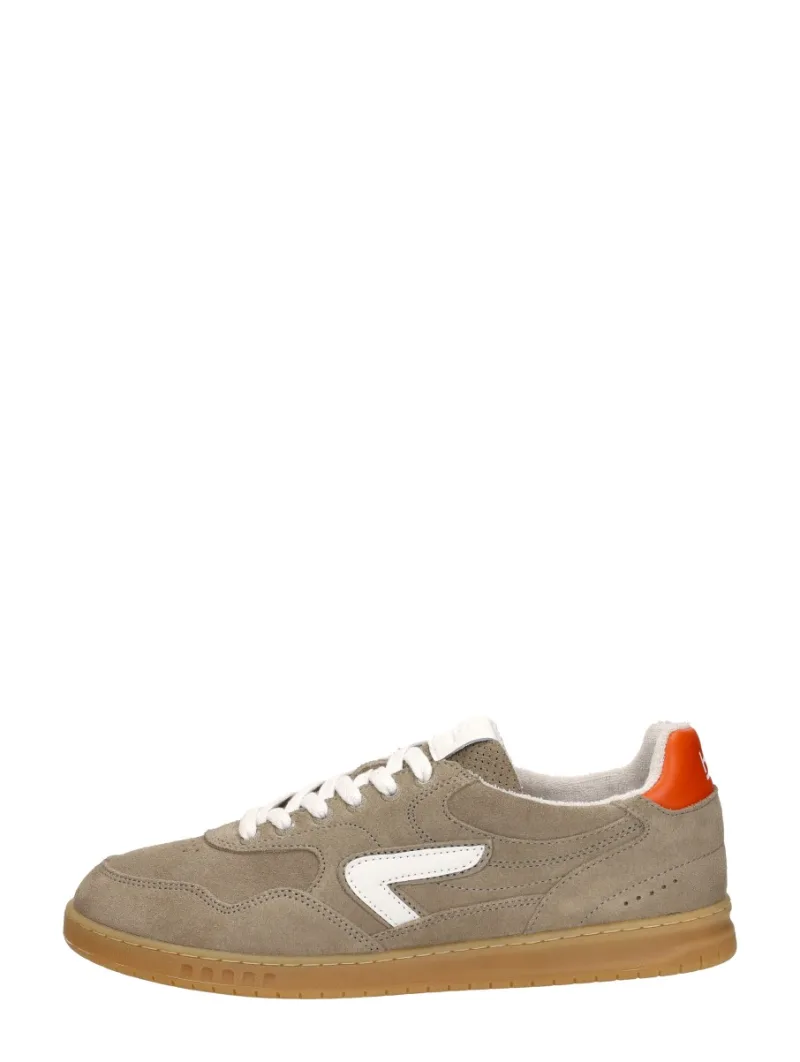 Hub Vancouver, lage sneakers voor heren in taupe