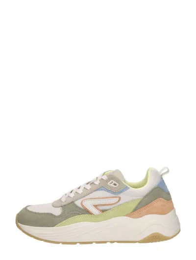Hub Glide S43, lage sneakers voor dames in groen, foto 1 van 4