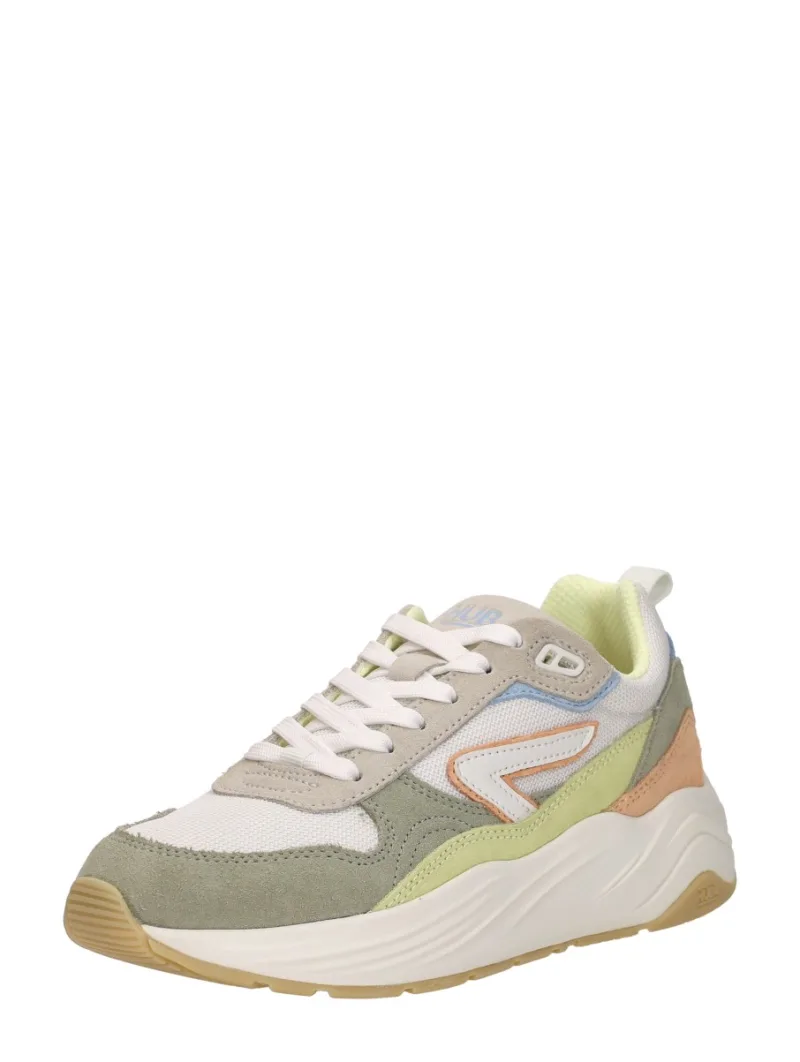 Hub Glide S43, lage sneakers voor dames in groen, foto 2 van 2