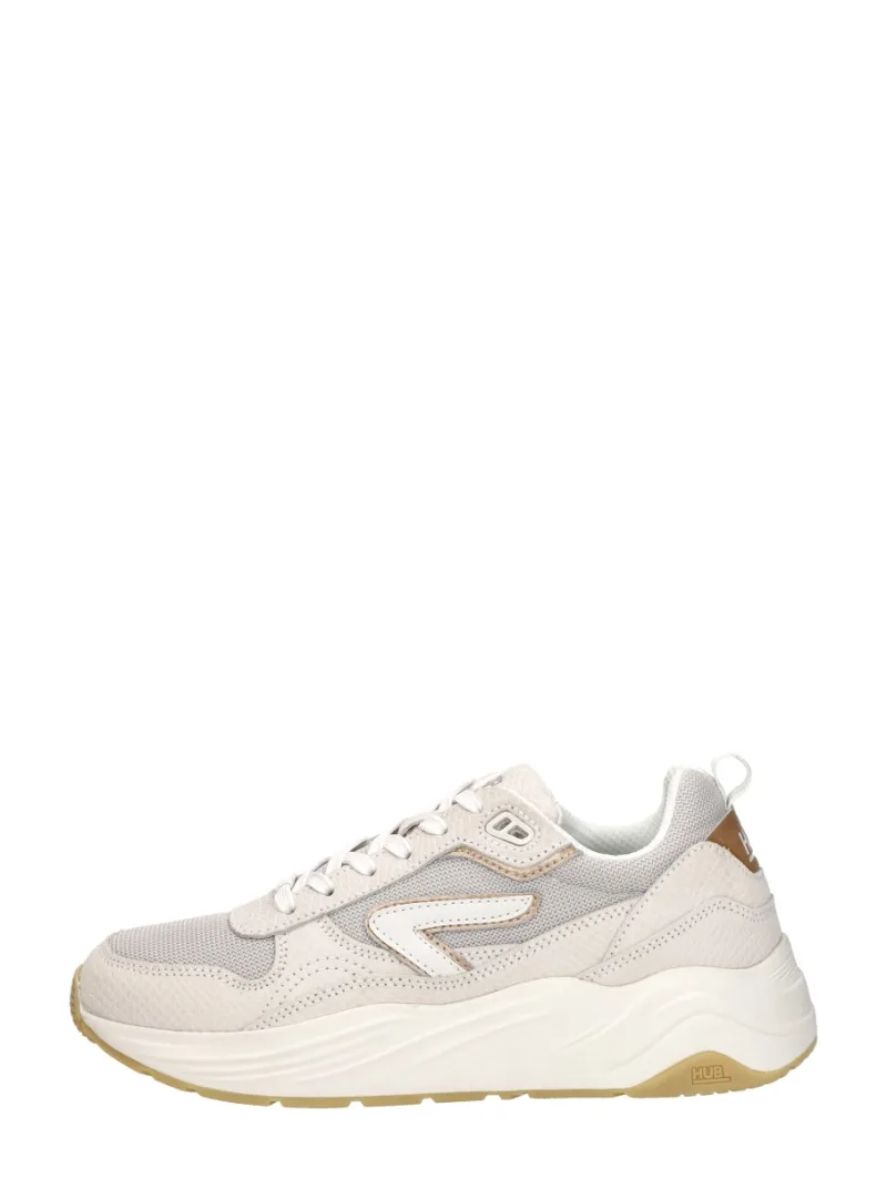 Hub Glide M60, lage sneakers voor dames in taupe