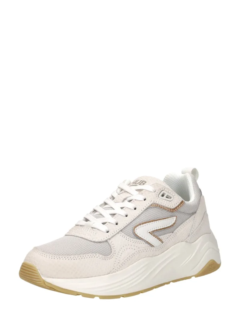 Hub Glide M60, lage sneakers voor dames in taupe, foto 2 van 2