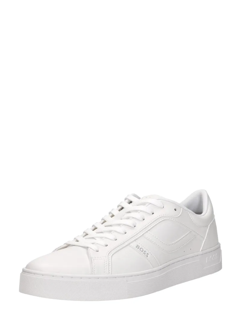 Hugo Boss Rhys Tenn, lage sneakers voor heren in wit, foto 2 van 2