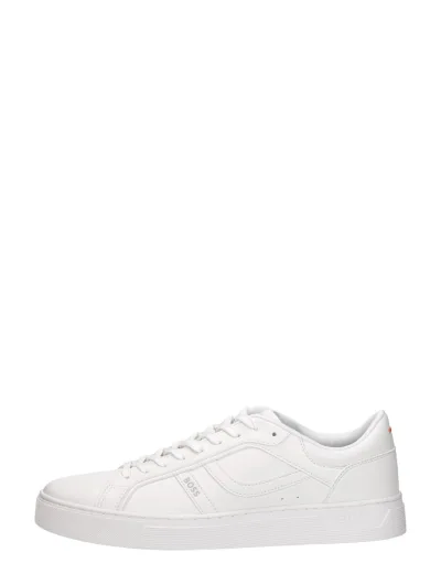 Hugo Boss Rhys Tenn, lage sneakers voor heren in wit, foto 1 van 4