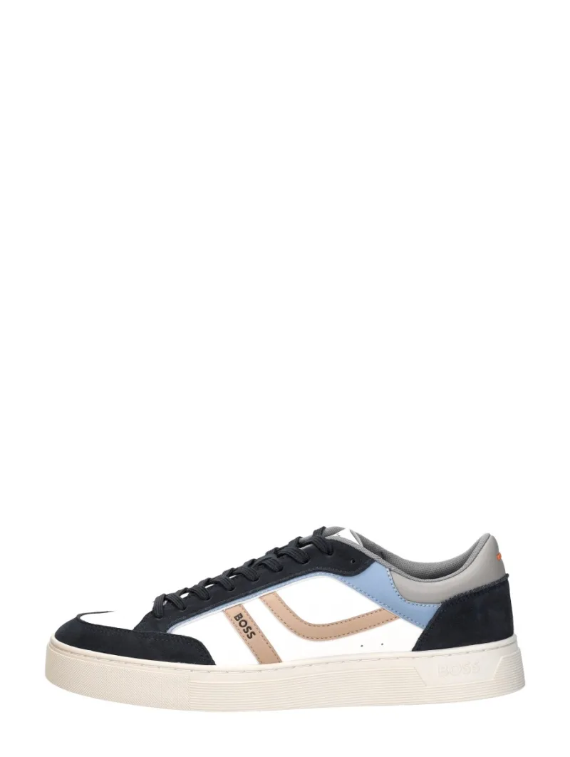 Hugo Boss Rhys Tenn, lage sneakers voor heren in wit