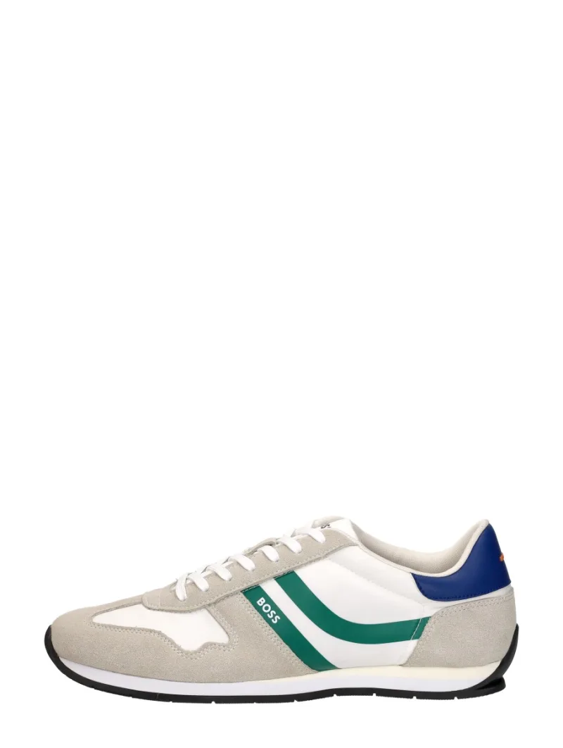Hugo Boss Levon Runn, lage sneakers voor heren in wit