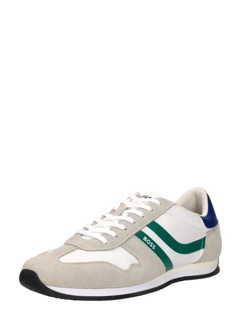 Hugo Boss Levon Runn, lage sneakers voor heren in wit, foto 2 van 2