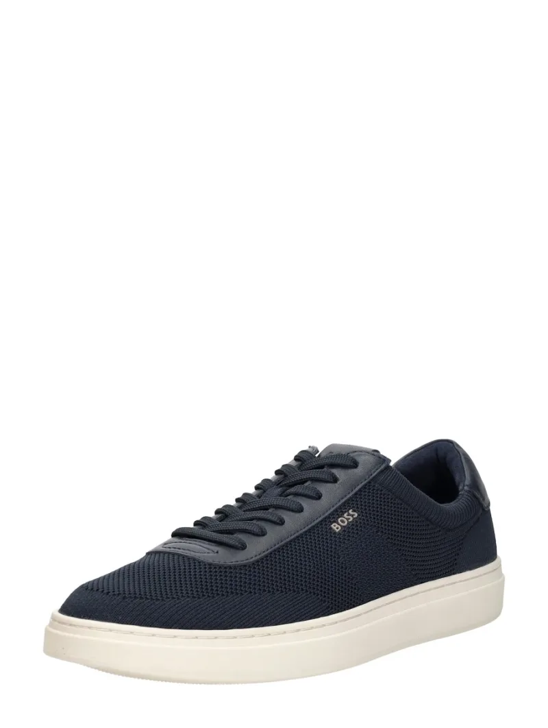 Hugo Boss Kieran Tenn, lage sneakers voor heren in blauw, foto 2 van 2