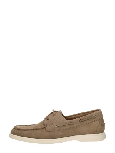 Hugo Boss Sienne Boat, bootschoenen voor heren in beige, foto 1 van 4