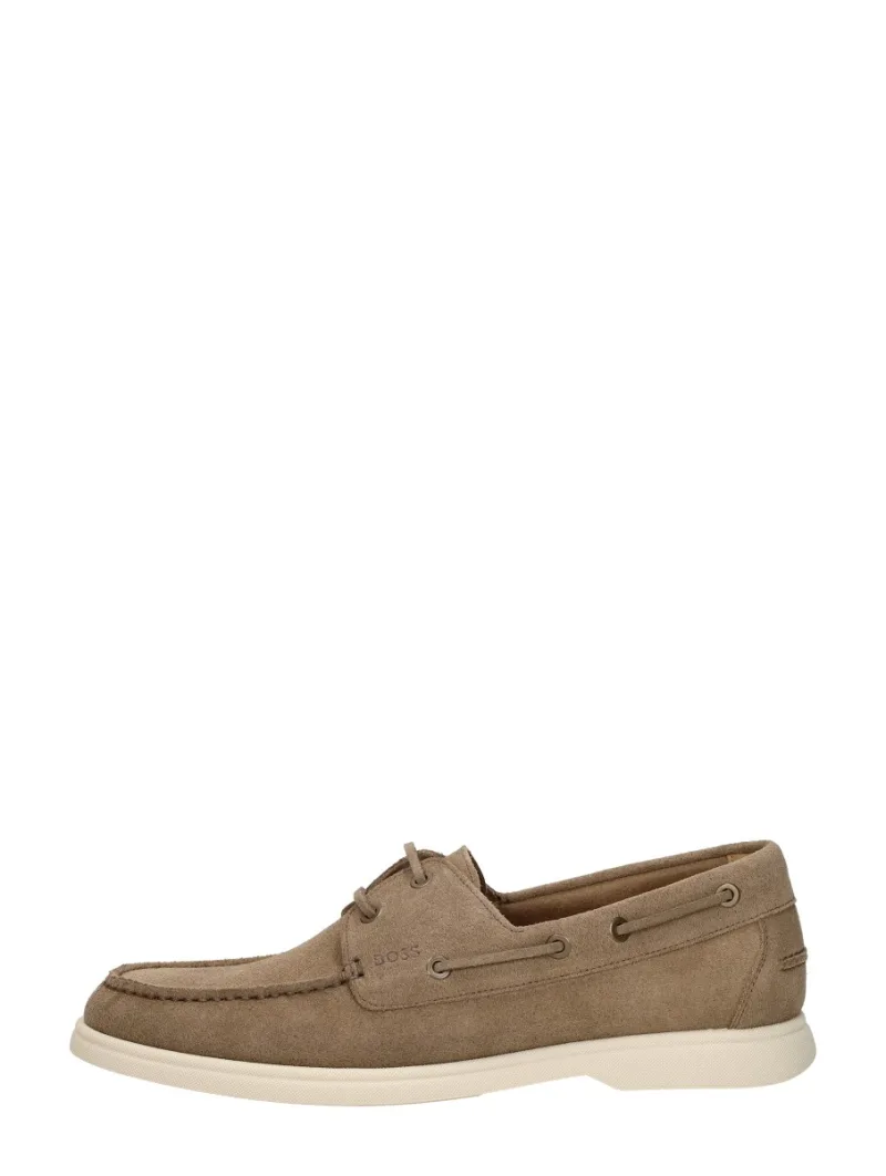 Hugo Boss Sienne Boat, bootschoenen voor heren in beige