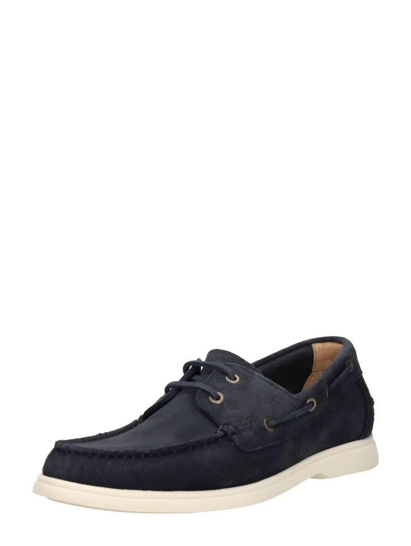 Hugo Boss Sienne Boat, bootschoenen voor heren in blauw, foto 2 van 2