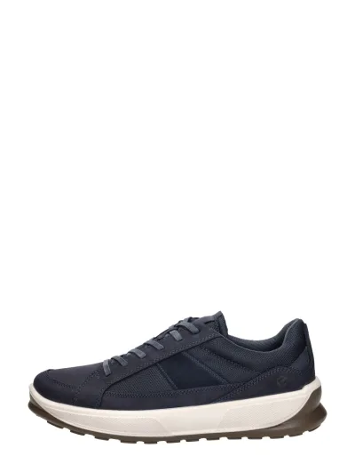 ECCO Byway 2.0, lage veterschoenen voor heren in blauw, foto 1 van 4