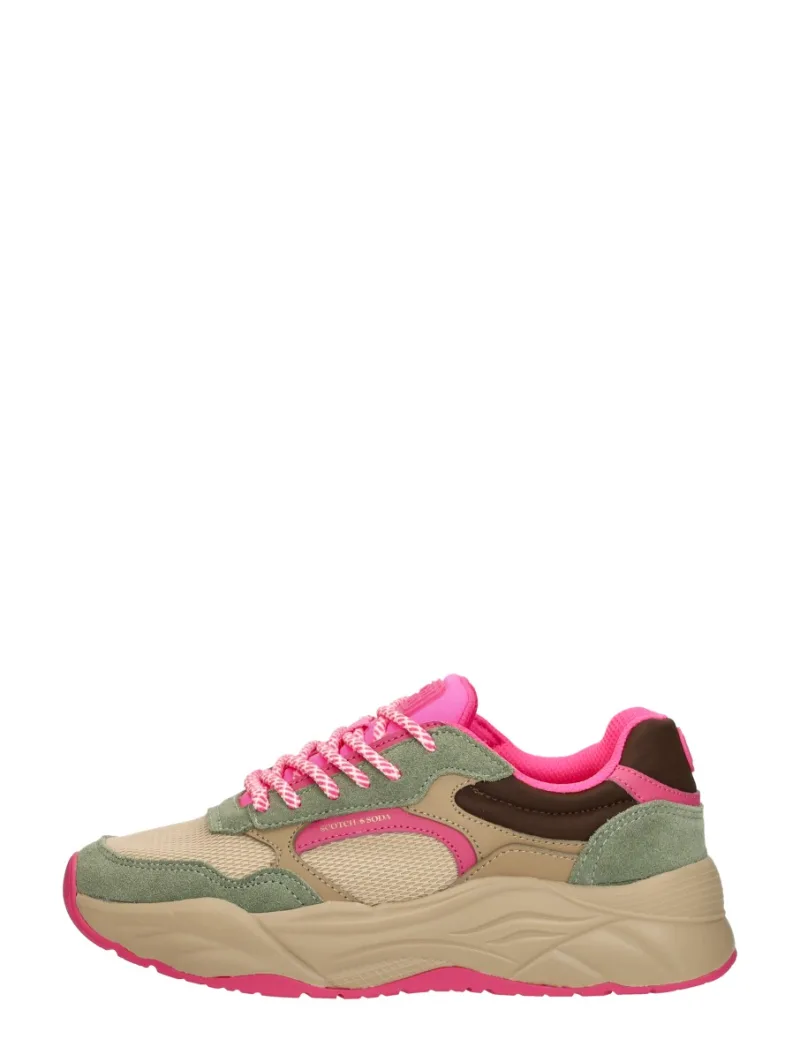 Scotch & Soda Celeste, lage sneakers voor dames in groen