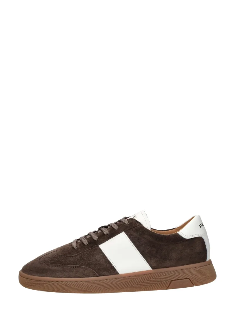 Rehab Zack Sue, lage sneakers voor heren in donkerbruin