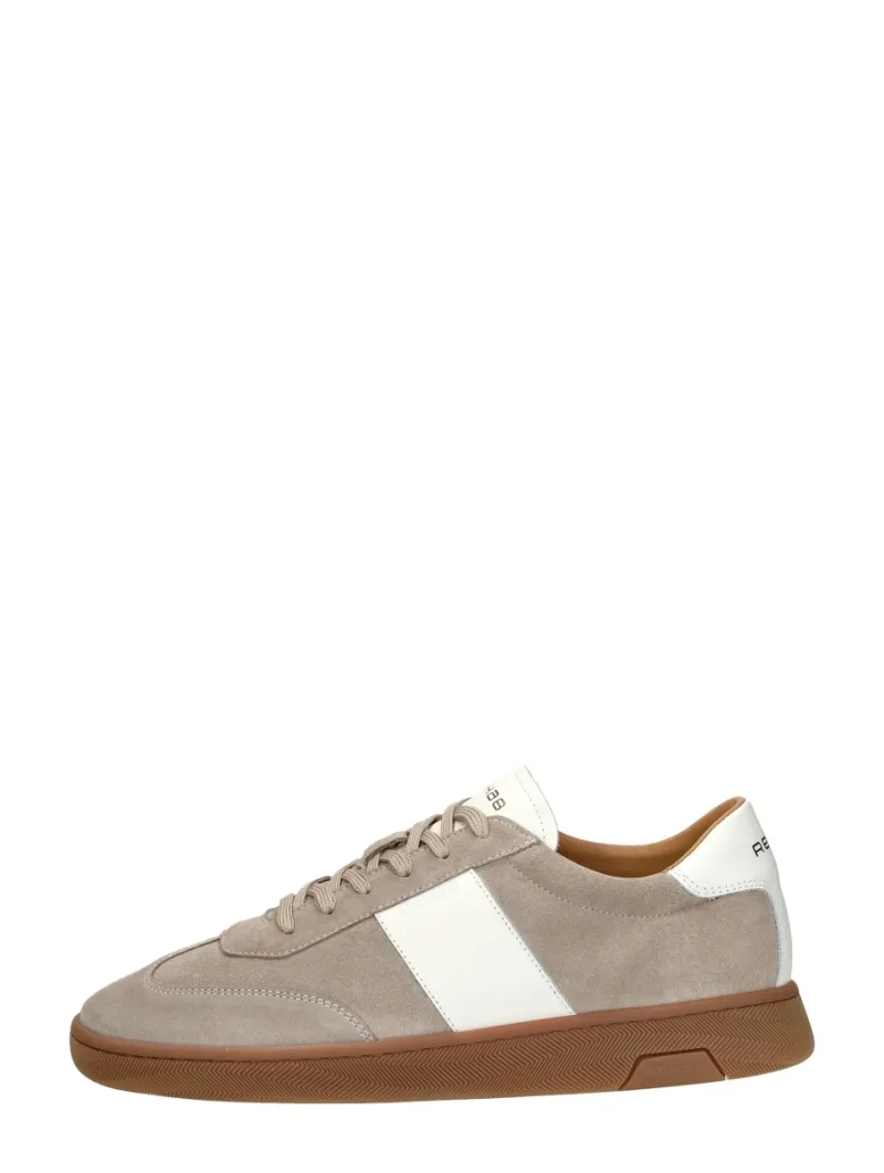 Rehab Zack Sue, lage sneakers voor heren in taupe