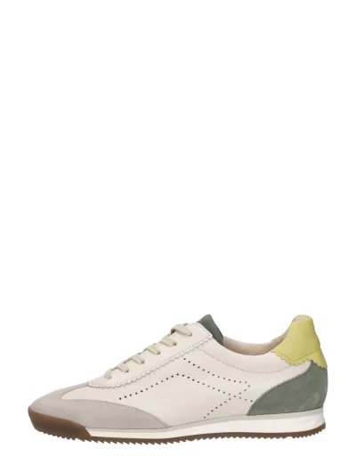 Gabor Sneakers Laag, lage veterschoenen voor dames in wit, foto 1 van 5