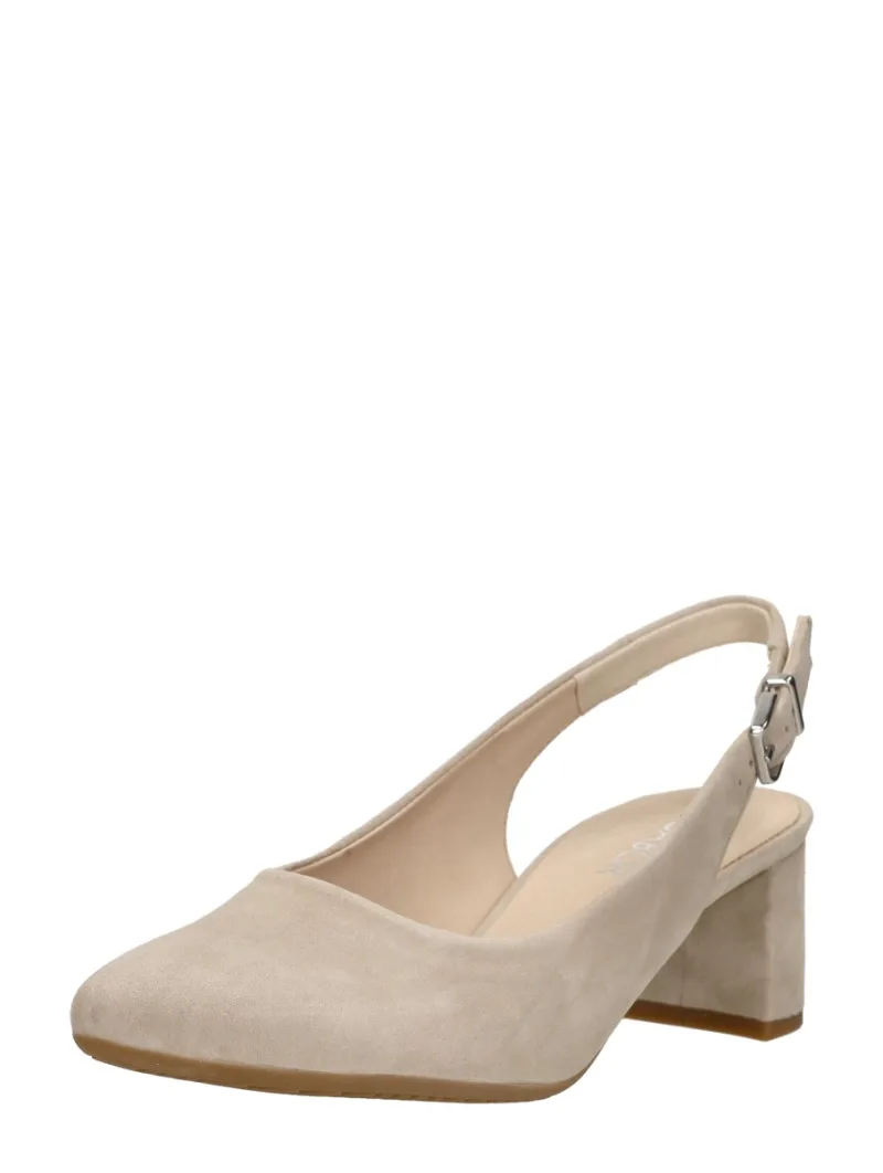 Gabor Slingbacks, ballerina's voor dames in beige, foto 2 van 2