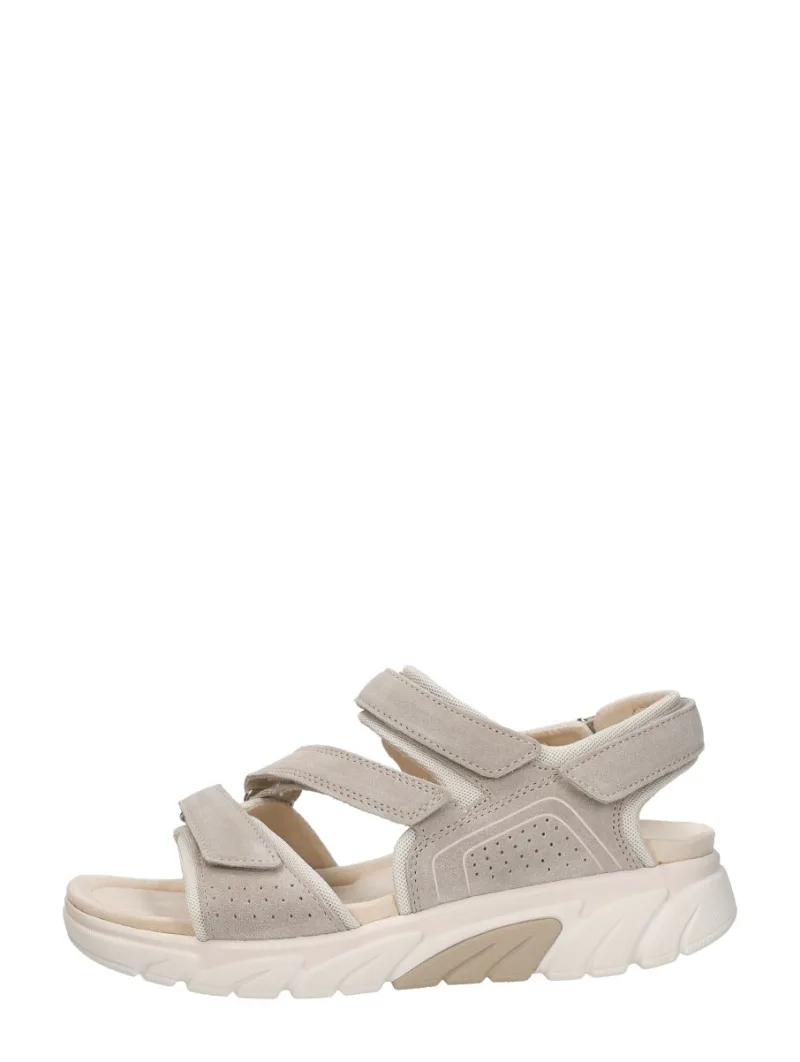 Gabor Sandalen Plat, sandalen plat voor dames in beige