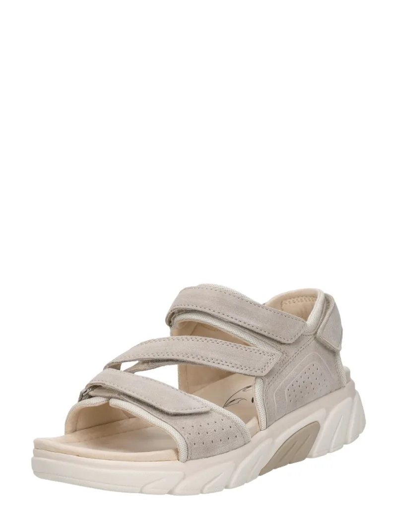 Gabor Sandalen Plat, sandalen plat voor dames in beige, foto 2 van 2
