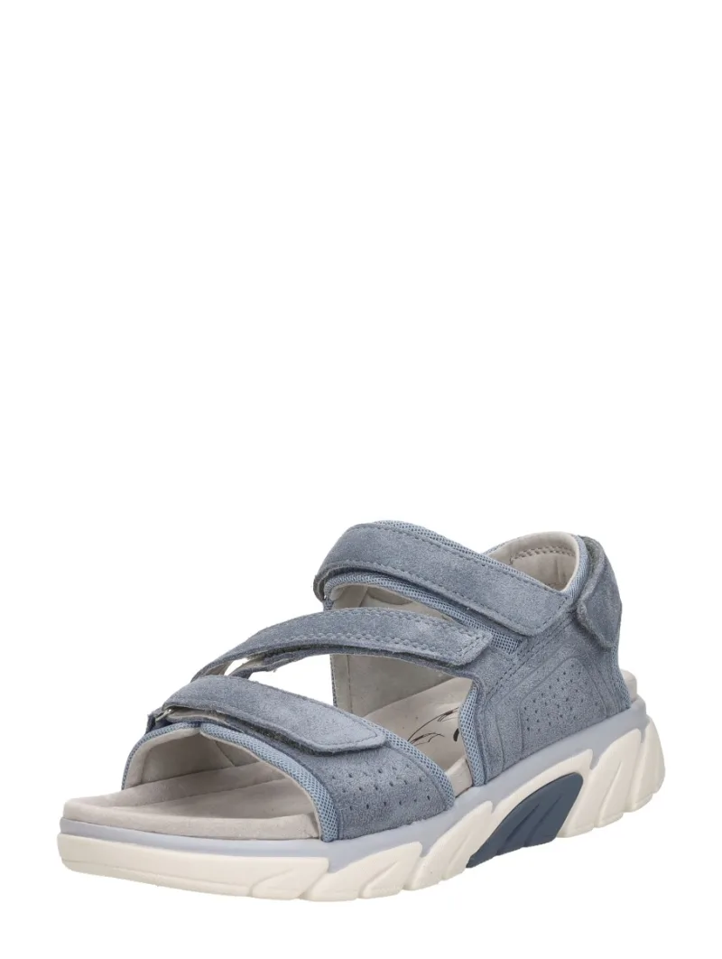 Gabor Sandalen Plat, sandalen plat voor dames in licht blauw, foto 2 van 2