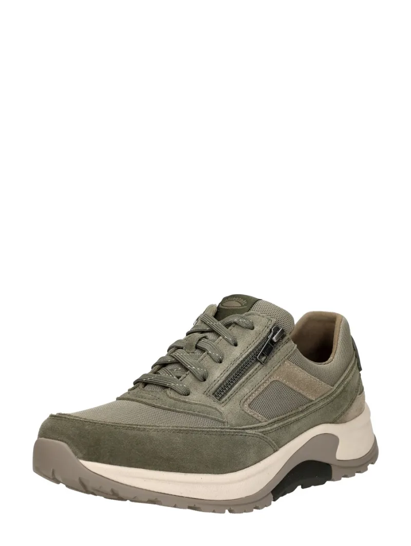Gabor Rollingsoft, lage veterschoenen voor heren in taupe, foto 2 van 2