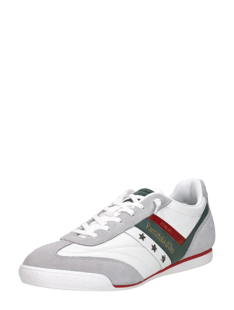 Pantofola D'Oro Vasto, lage sneakers voor heren in wit, foto 2 van 2