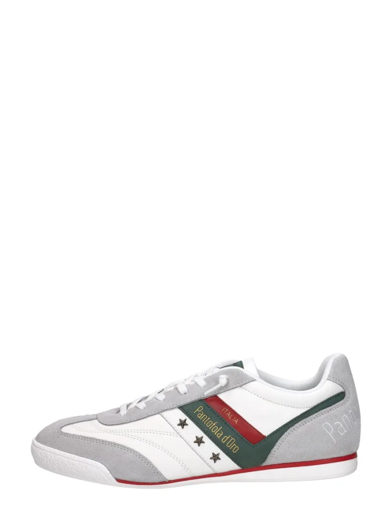 Pantofola D'Oro Vasto, lage sneakers voor heren in wit
