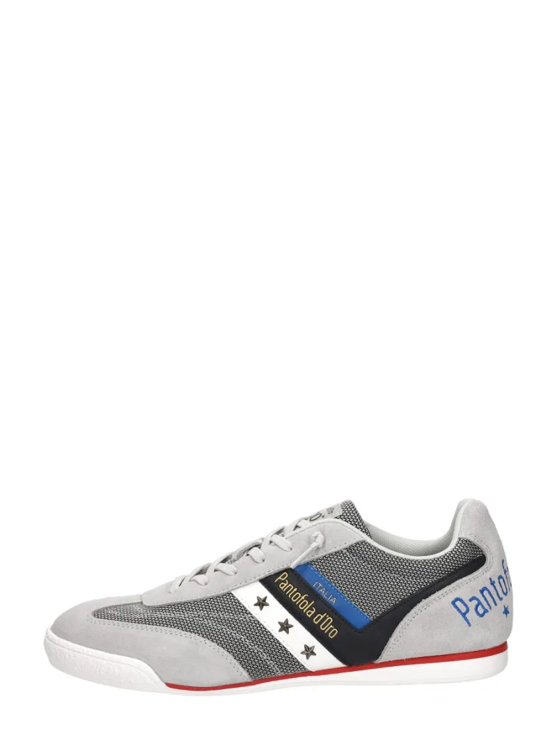 Pantofola D'Oro Vasto licht grijs, lage sneakers voor heren in lichtgrijs