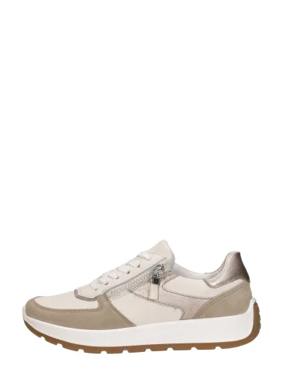 Ara New York, lage veterschoenen voor dames in beige, foto 1 van 4