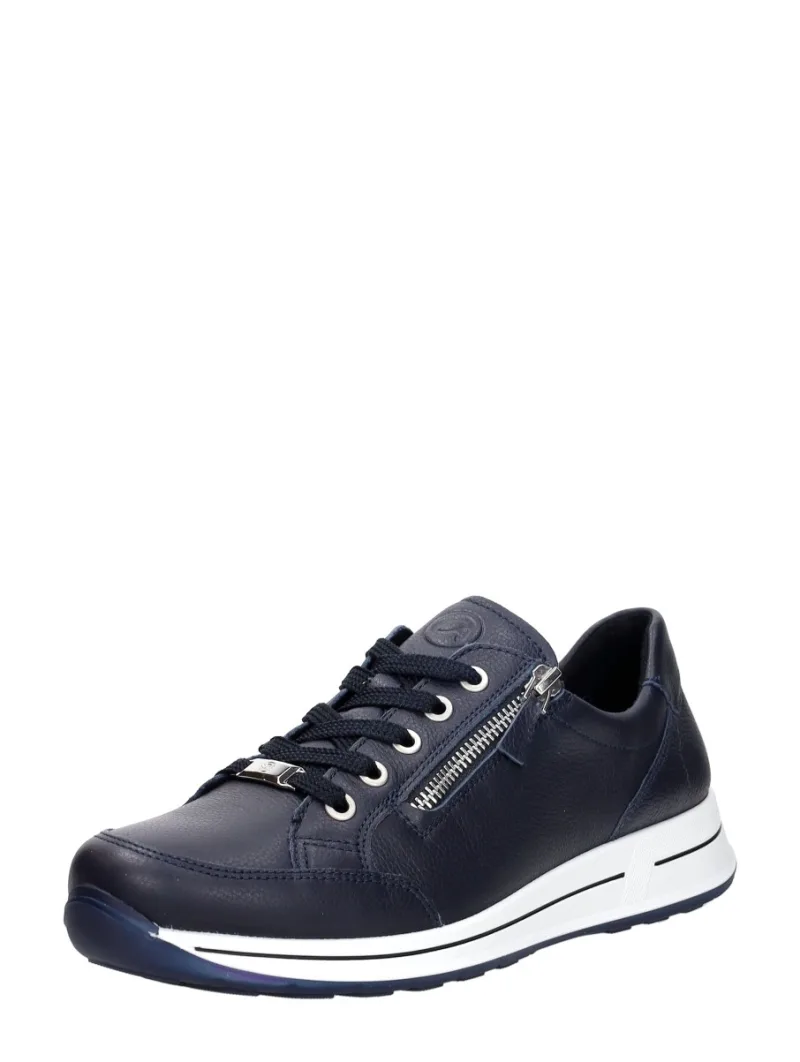 Ara Osaka 2.0, lage veterschoenen voor dames in blauw, foto 2 van 2