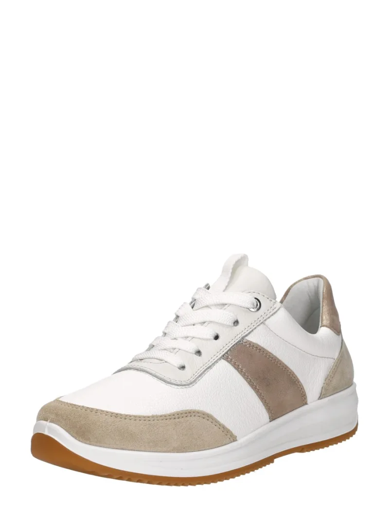 Ara Osaka 3.0, lage veterschoenen voor dames in wit, foto 2 van 2