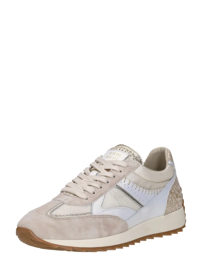 Piedi Nudi Harlem, lage sneakers voor dames in beige, foto 2 van 2