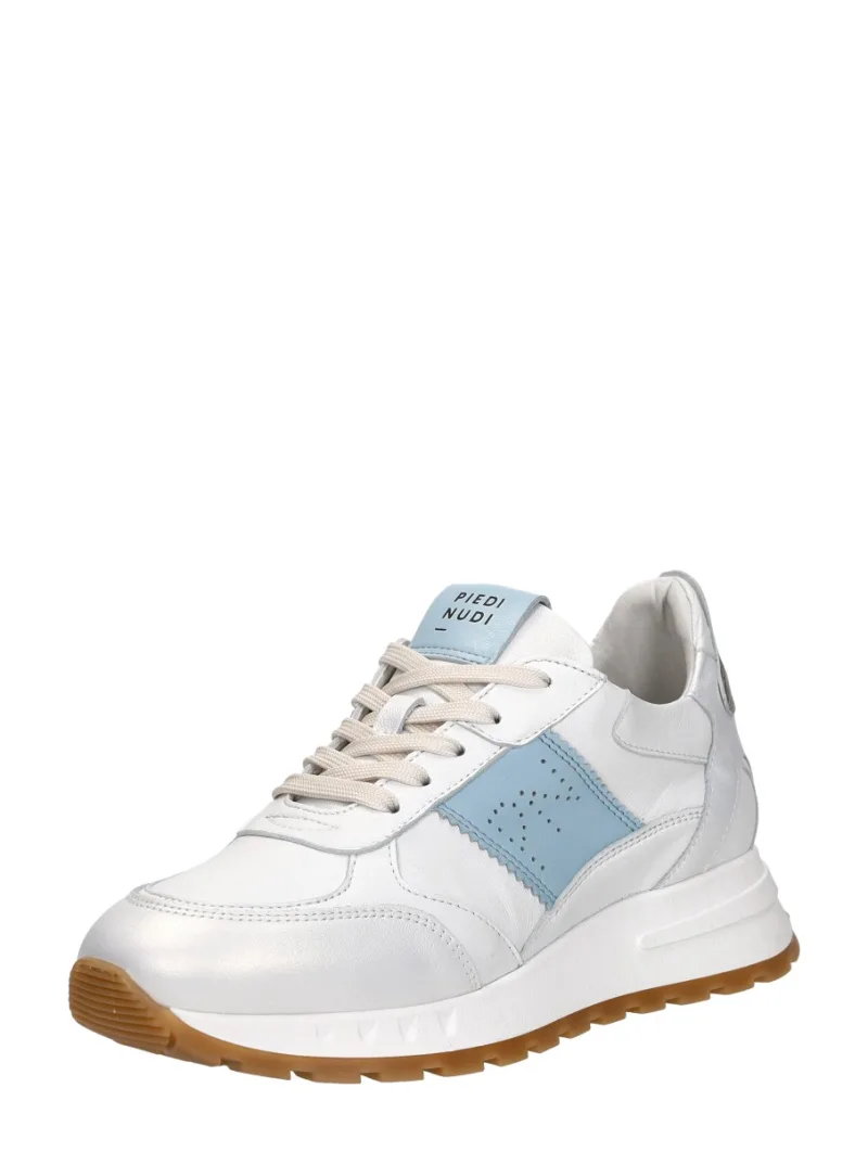 Piedi Nudi Helen, lage sneakers voor dames in wit, foto 2 van 2