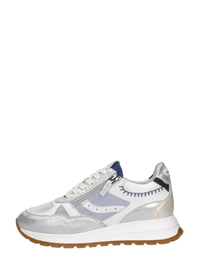 Piedi Nudi Kira, lage sneakers voor dames in licht blauw, foto 1 van 4