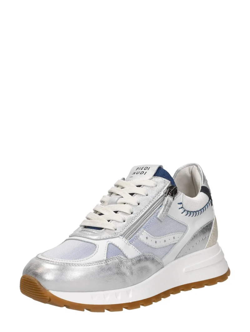 Piedi Nudi Kira, lage sneakers voor dames in licht blauw, foto 2 van 2