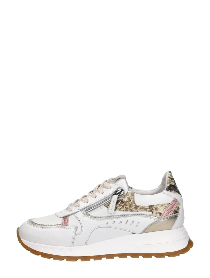 Piedi Nudi Mirren, lage sneakers voor dames in wit