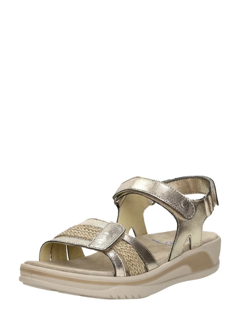 Wolky Fantom Elite, sandalen plat voor dames in beige, foto 2 van 2