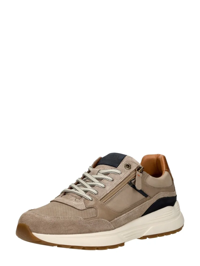 Sub55 Comfort Collection Veterschoenen Laag, lage veterschoenen voor heren in taupe, foto 2 van 2