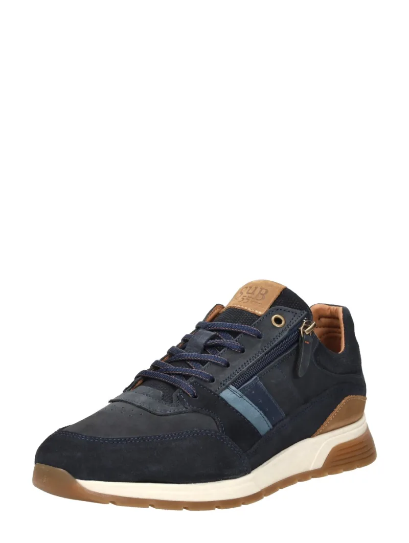 Sub55 Comfort Collection Veterschoenen Laag, lage veterschoenen voor heren in blauw, foto 2 van 2
