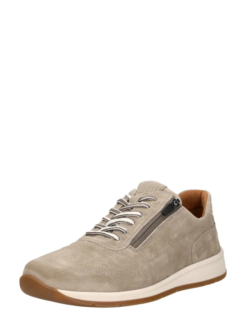 Waldläufer K-Kilian, lage veterschoenen voor heren in beige, foto 2 van 2