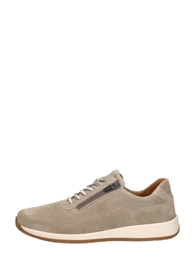 Waldläufer K-Kilian, lage veterschoenen voor heren in beige, foto 1 van 4