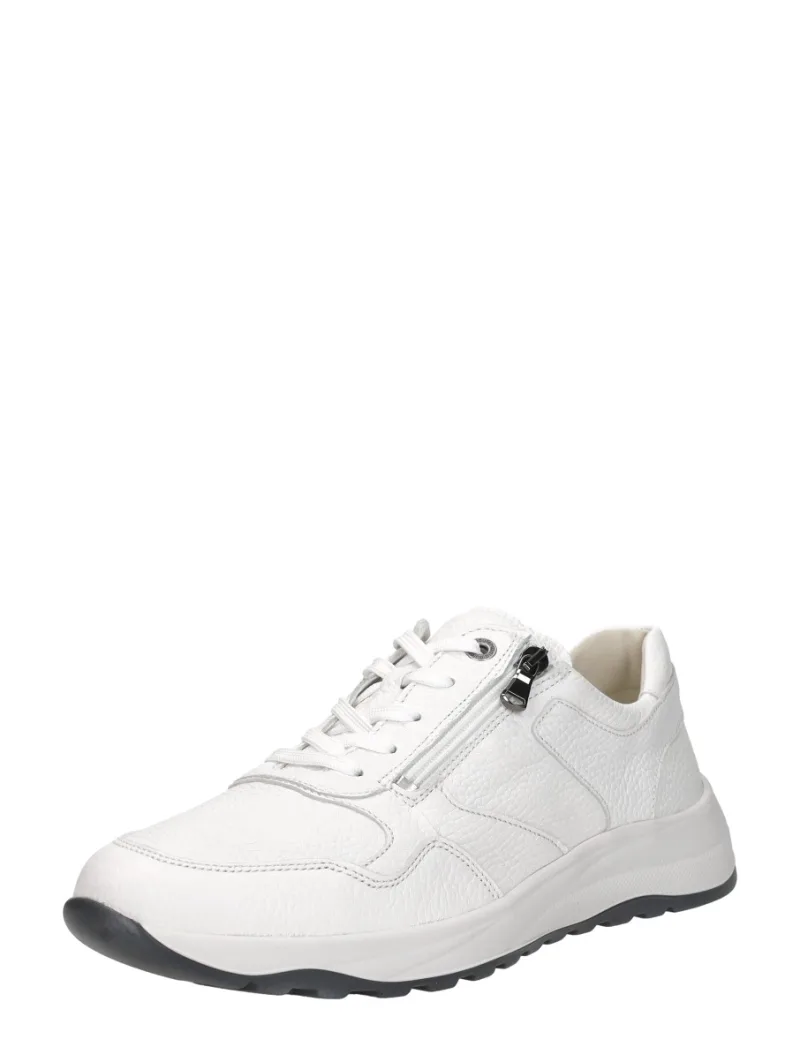 Waldläufer K-John, lage veterschoenen voor heren in wit, foto 2 van 2