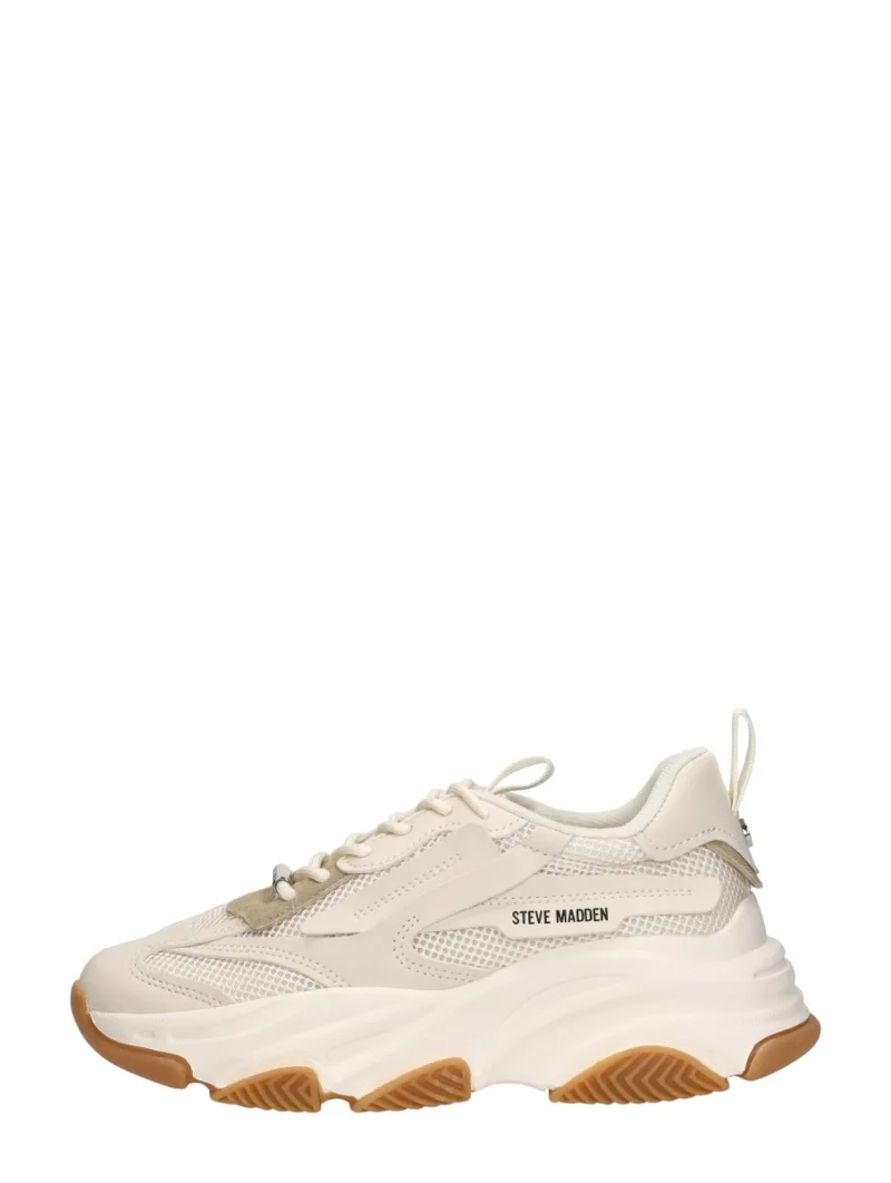 Steve Madden Possession-E, lage sneakers voor dames in wit