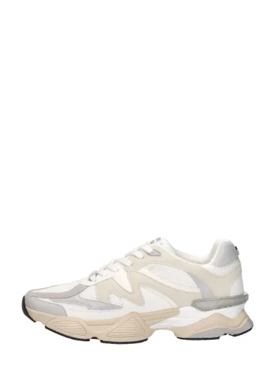 Steve Madden Speeder, lage sneakers voor dames in wit, foto 1 van 4