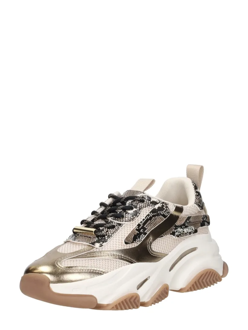 Steve Madden Possession-E, lage sneakers voor dames in brons, foto 2 van 2