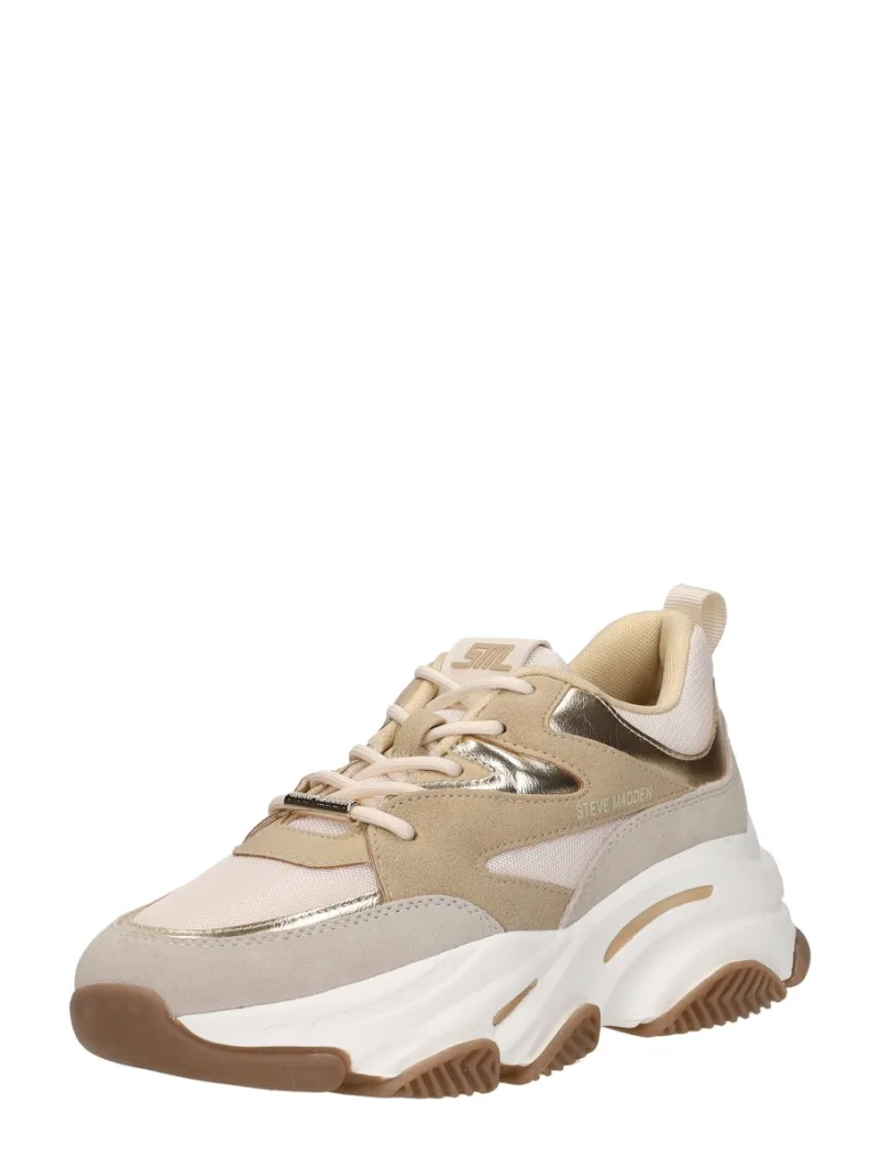 Steve Madden Progressive, lage sneakers voor dames in brons, foto 2 van 2