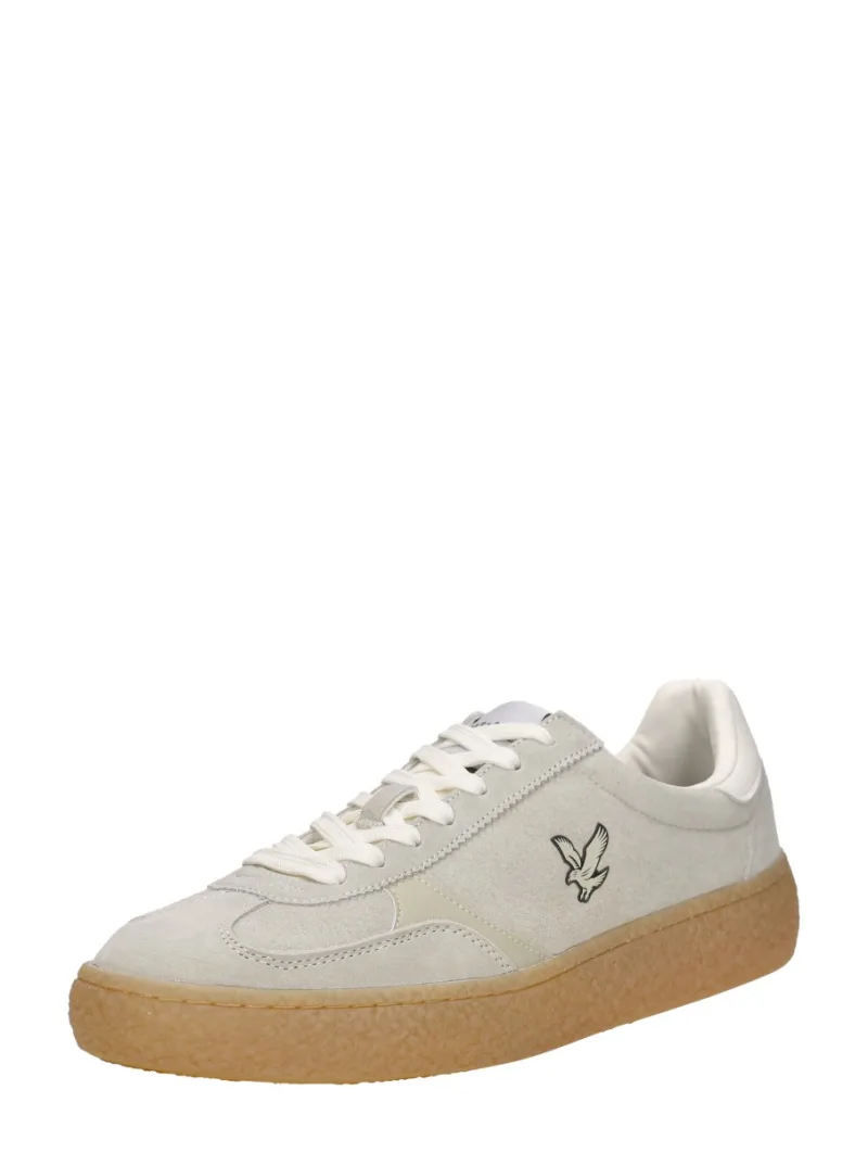 Lyle & Scott Duncan, lage sneakers voor heren in beige, foto 2 van 2