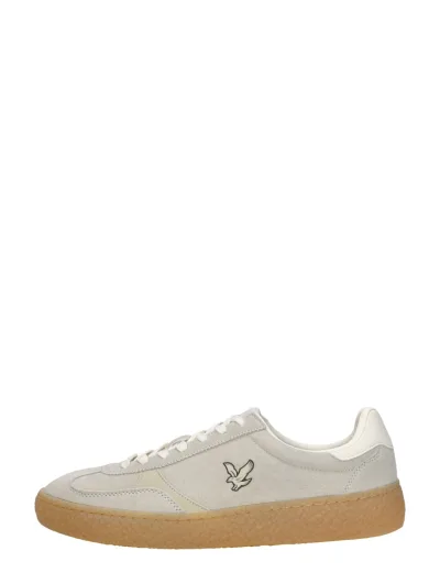 Lyle & Scott Duncan, lage sneakers voor heren in beige, foto 1 van 4