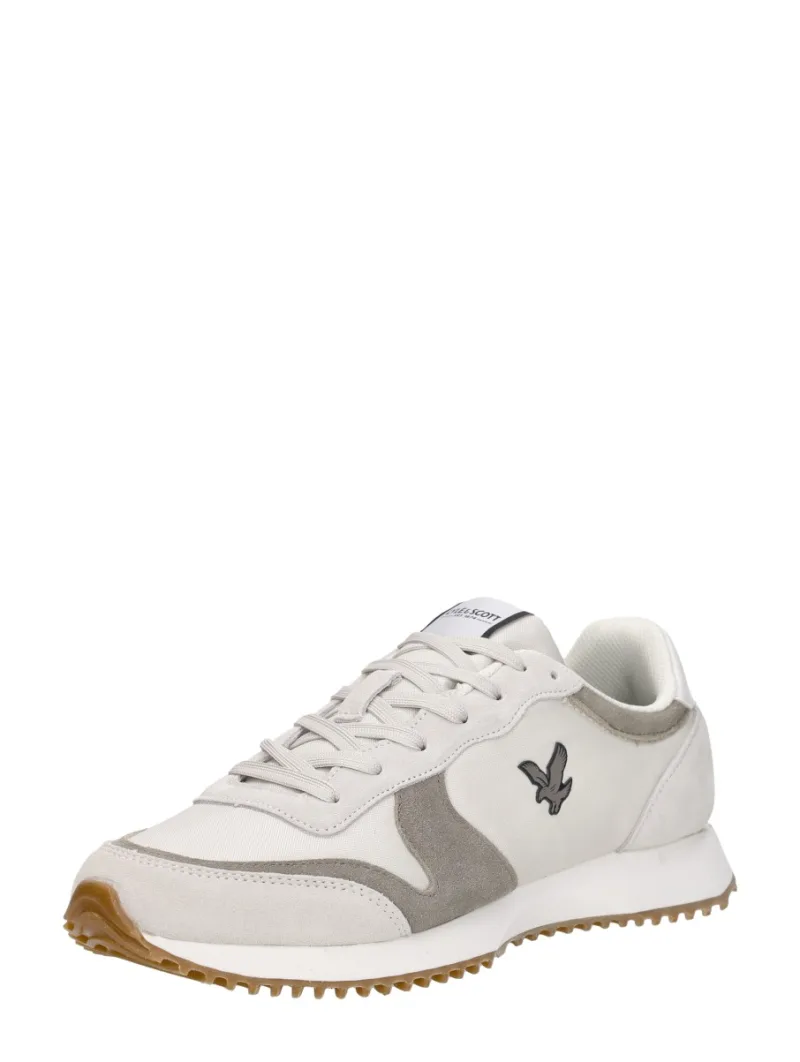 Lyle & Scott Leno, lage sneakers voor heren in beige, foto 2 van 2