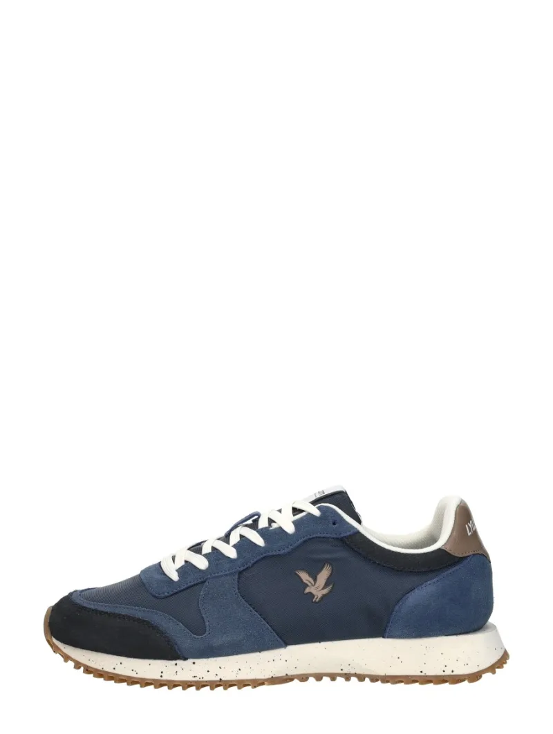 Lyle & Scott Leno, lage sneakers voor heren in blauw