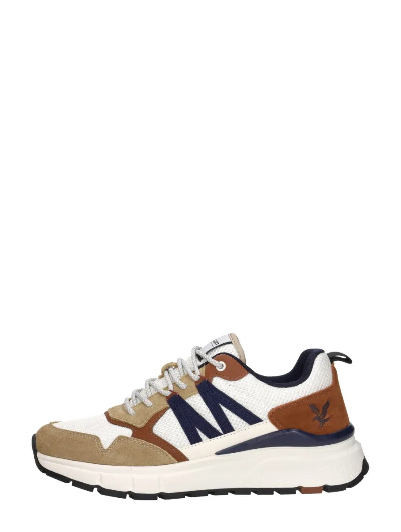 Lyle & Scott Lennox, lage sneakers voor heren in beige